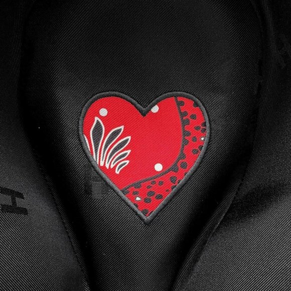 HERMES Minicoo Heart Fauve Lelove Hat Size 57 FeltWool Black - Picture 4 of 13